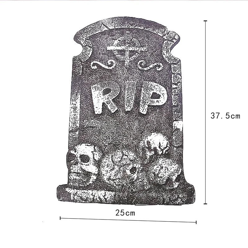Halloween Decoration Foam Tombstone Ghost Festival Home Haunted House Bar Scene Layout Props Kids Adults Happy Halloween Supplie
