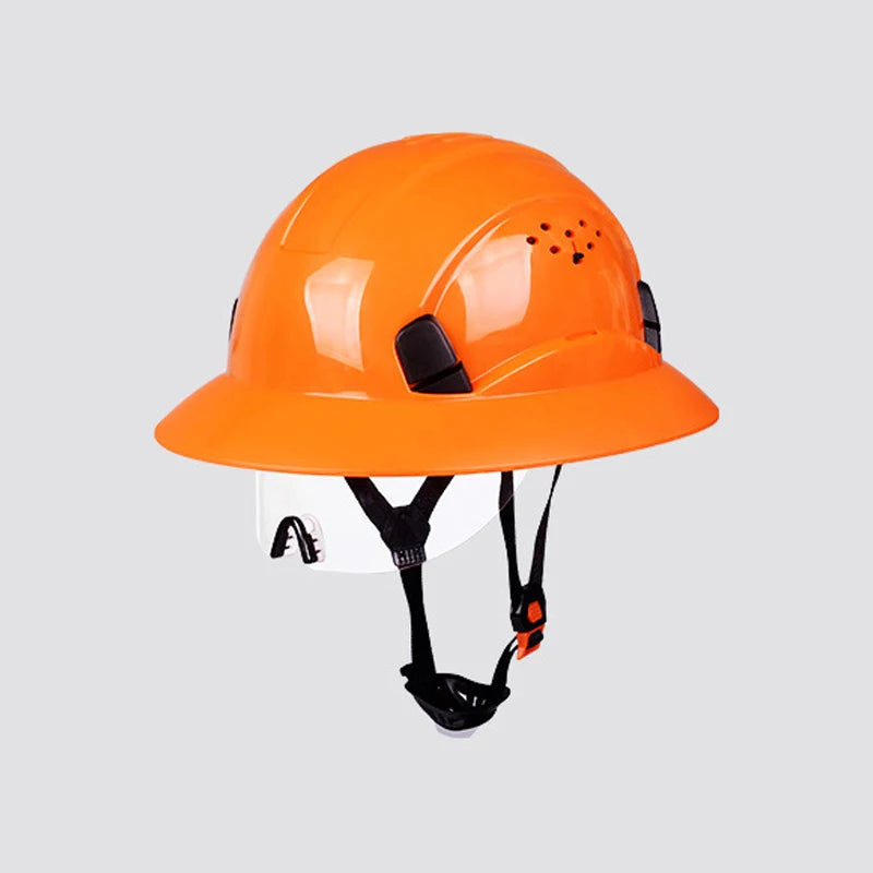 Construction Hard Hat Safety Helmet With Goggles Protective Working Rescue Cap Riding Helmet Rescue Climbing Helmets