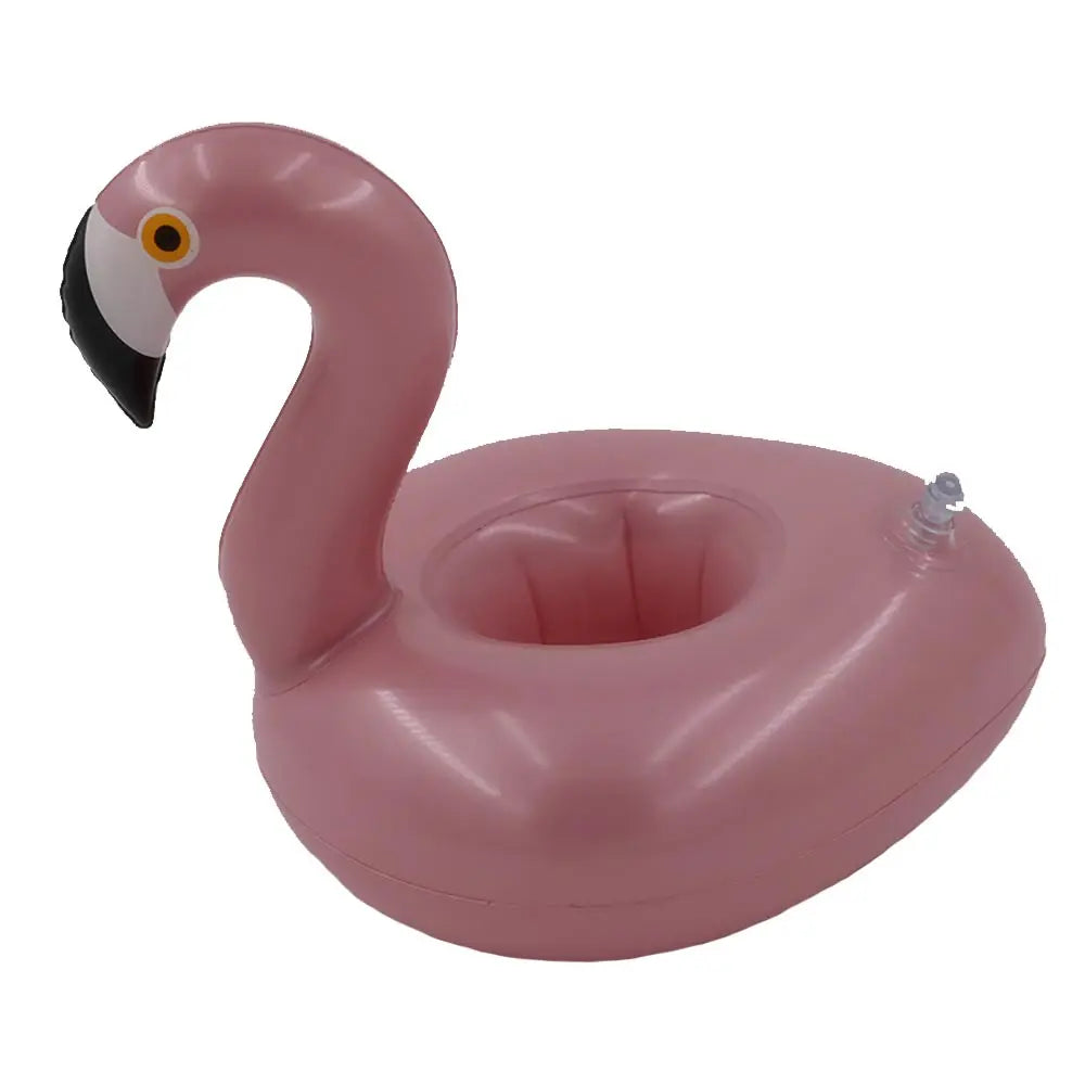 Inflatable Swimming Cup Holder Unicorn Flamingo Drink Holder Swimming Pool Float Bathing Pool Toy Party Decoration Bar Coasters