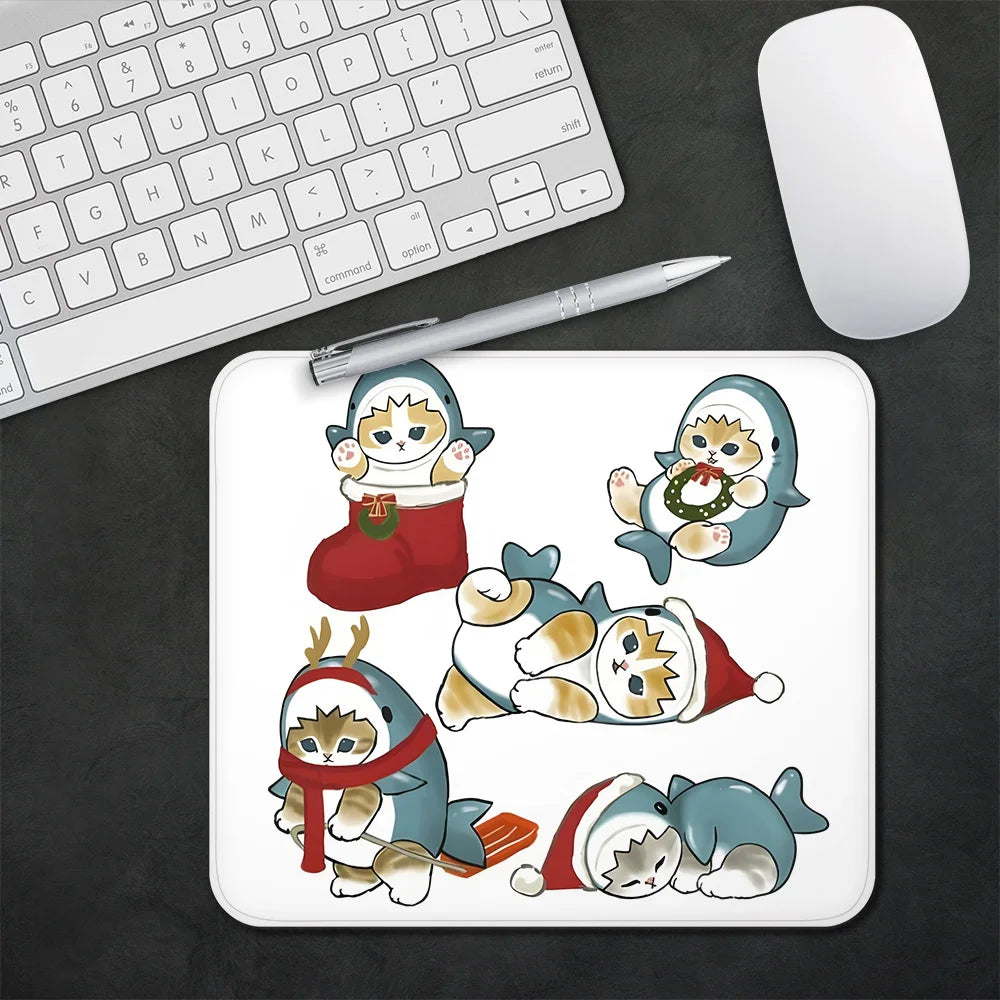 Gaming Mouse Pad XS Small Mousepad for Cute Pusheens Cats PC Gamer Desktop Decoration Office Mouse Mat Deskmat Rug