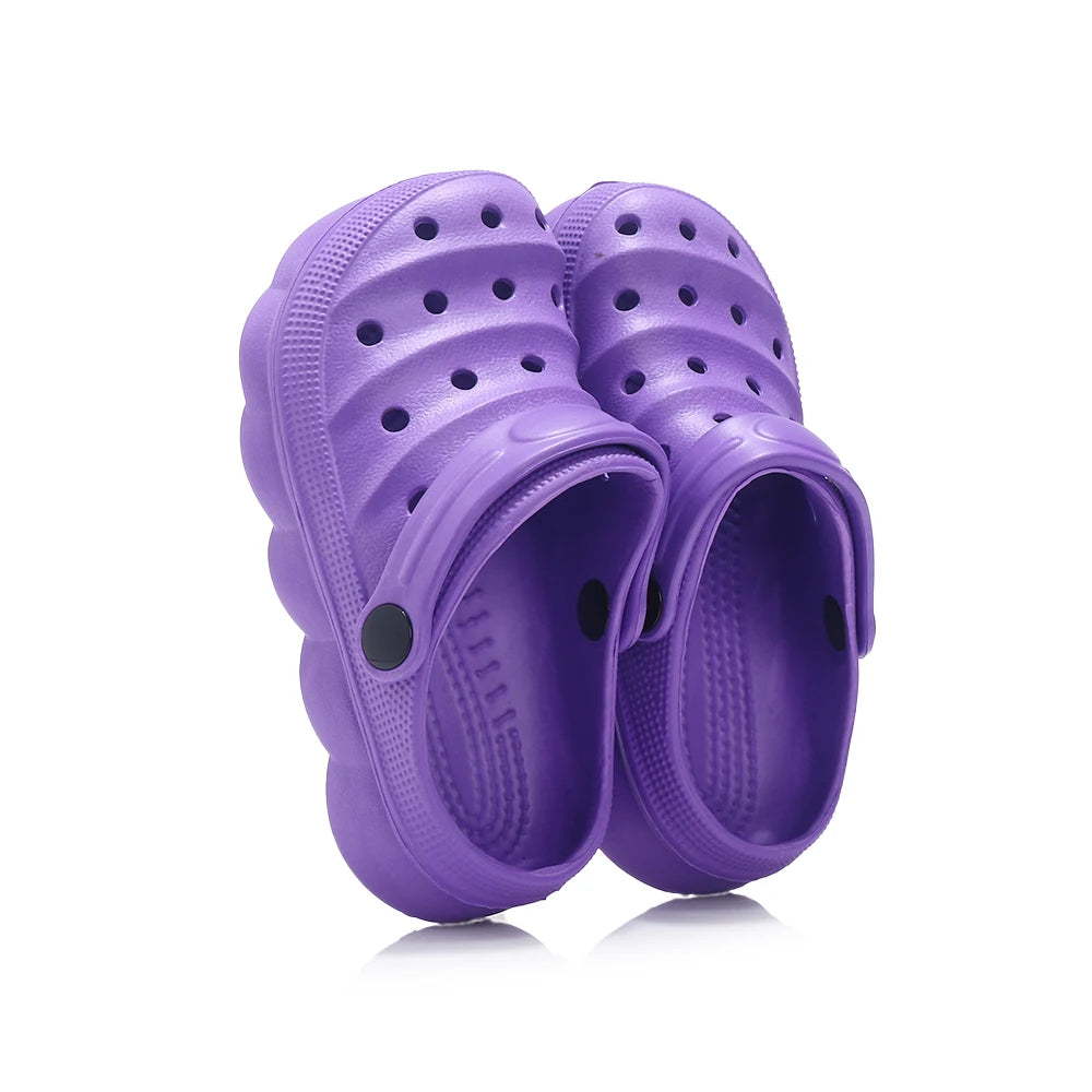 New Child Waterproof Slippers Summer Outdoor Women Slides Soft Sole Garden Shoes Indoor Classic Nursing Clogs Sandals Slide