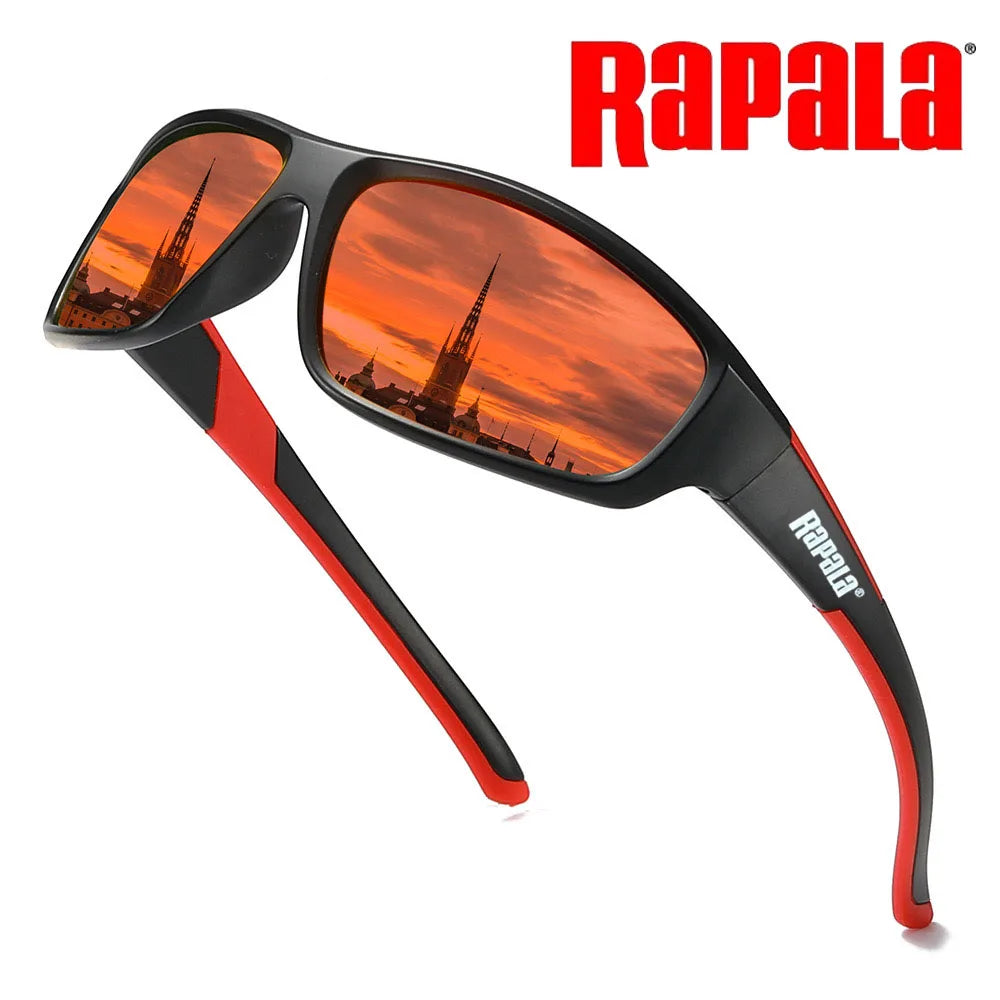 Rapala High Definition Polarized Sunglasses for Men Women Outdoor Sport Fishing Sun Glasses UV400 Protection Driving Eyeglasses