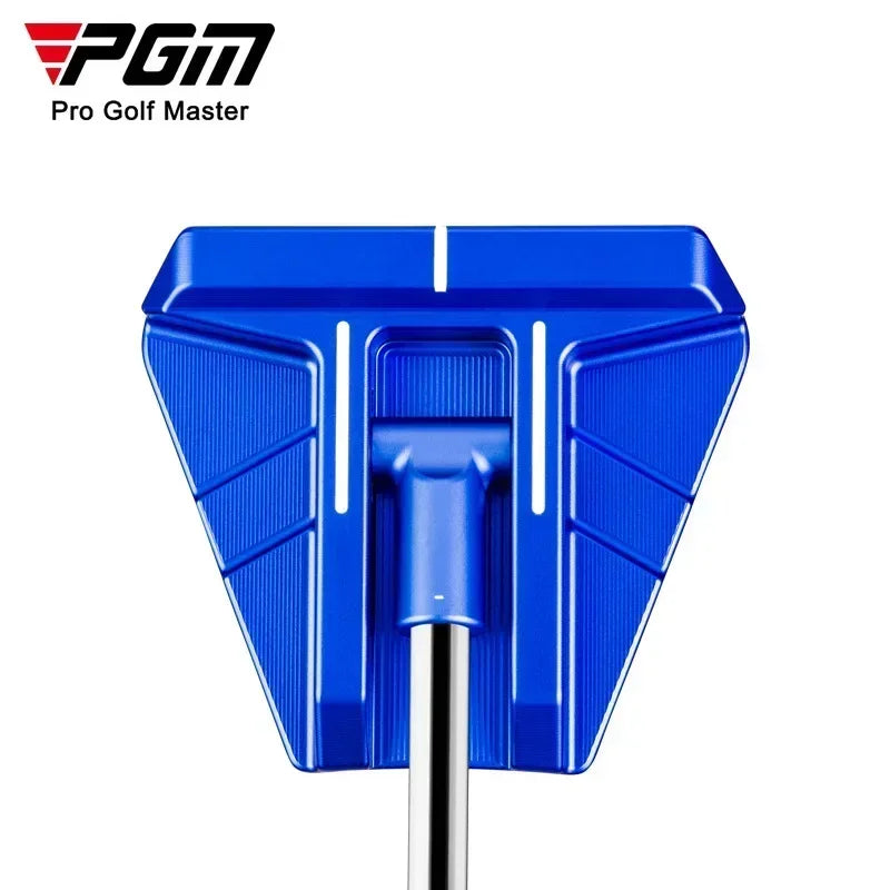 PGM New Golf Putter Stainless Steel Shaft Flat-Push Club Reversible Handle Aiming Post Easy to Use for Beginners