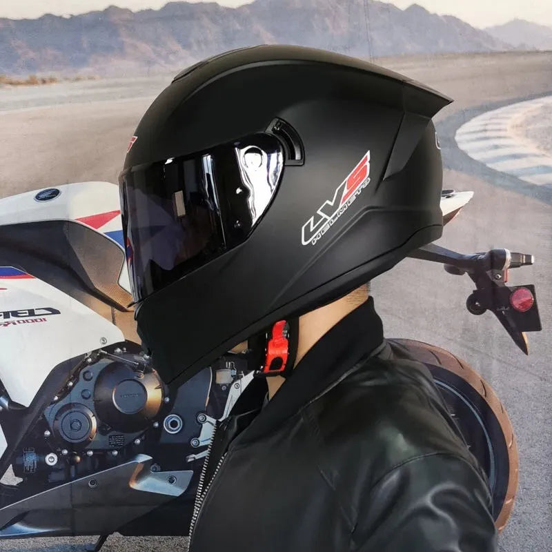 Men Motorcycle Helmet Women Full Face Warm Winter Motor Bike Moto Scooter Motorbike Helmets