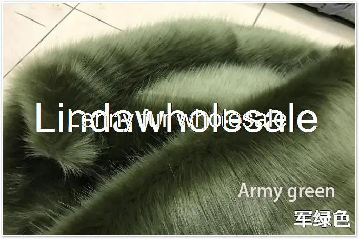 Wholesale Quality Pile 3-3.5cm Faux Fur Fabric,plush Fabric Imitation Fox Fur Clothing Collar Fur Carpet Decoration Materials