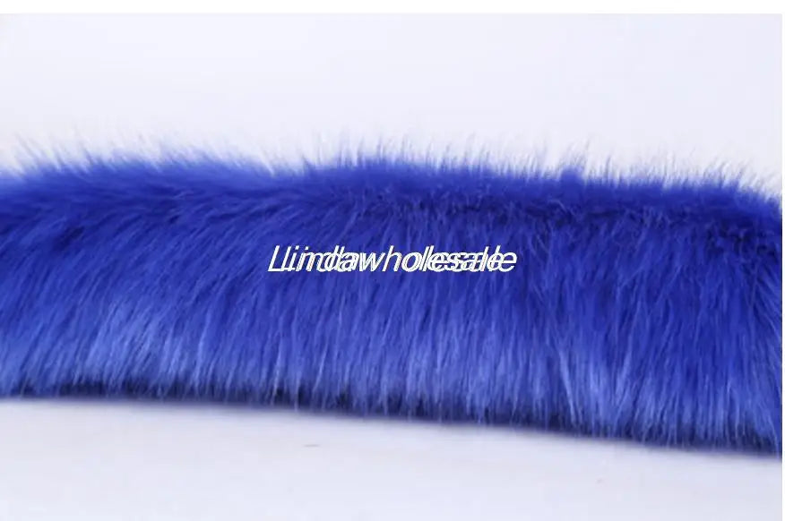 Wholsale Imitation Fox Plush Fur,cloth Counter Carpet Material,faux Fur Fabric,160cm*50cm/Pcs