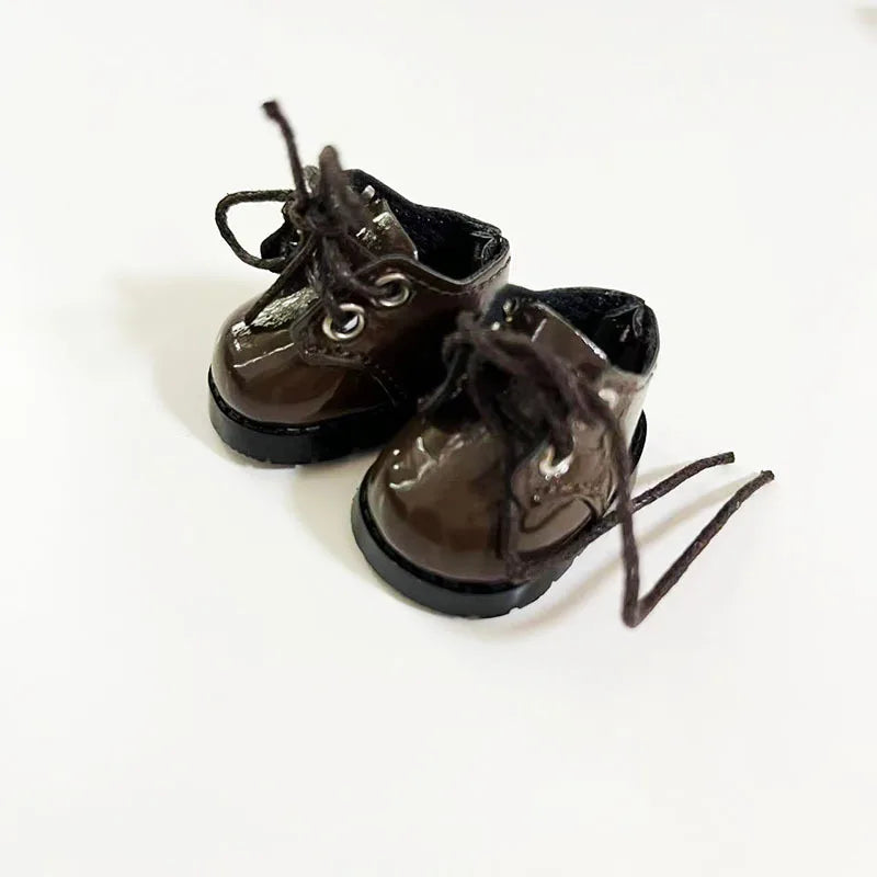 17cm Cute Labubu Leather Shoes Canvas Shoes Sneakers Camera Labubu Doll Shark Accessories Labubu Korea Kpop Exo DIY Girls Gift