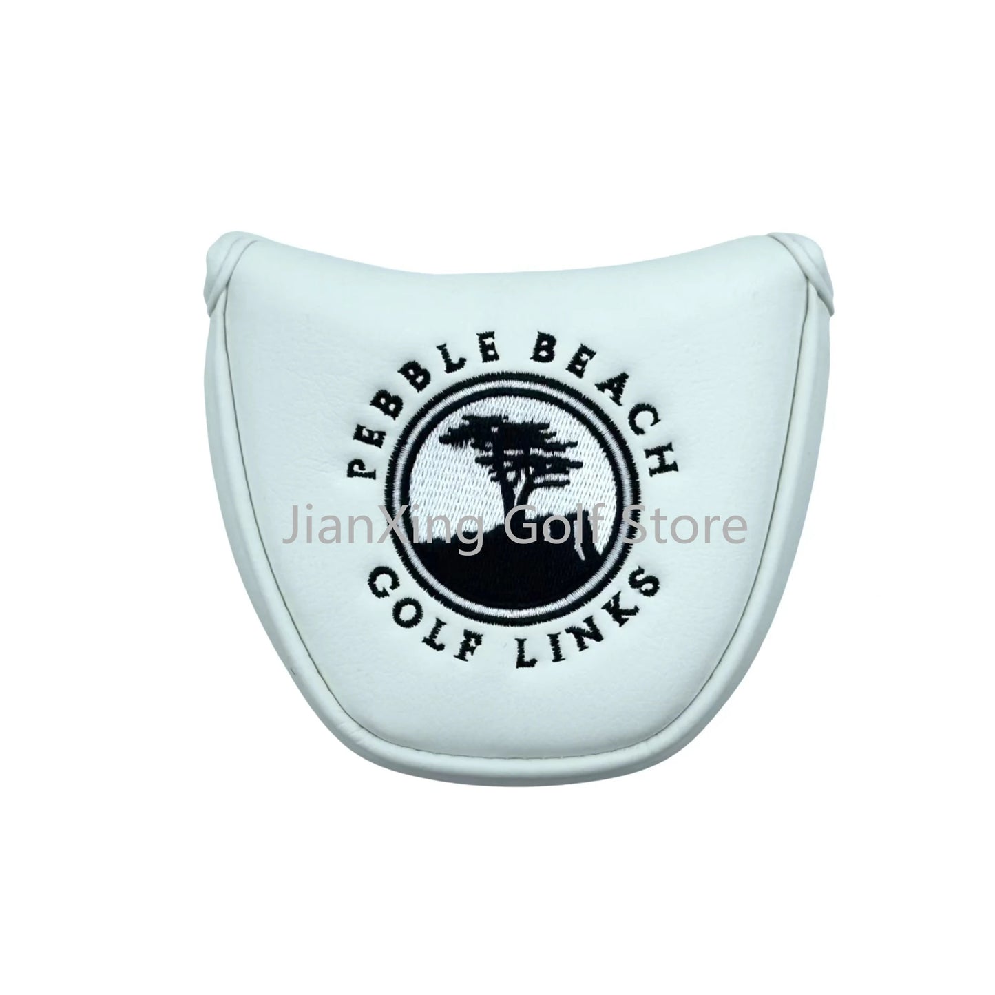 Golf Small Tree Pattern Pu Leather Head Cover Driver Head Covers Fairway Wood Head Covers Hybrid Head Covers Putter Cover