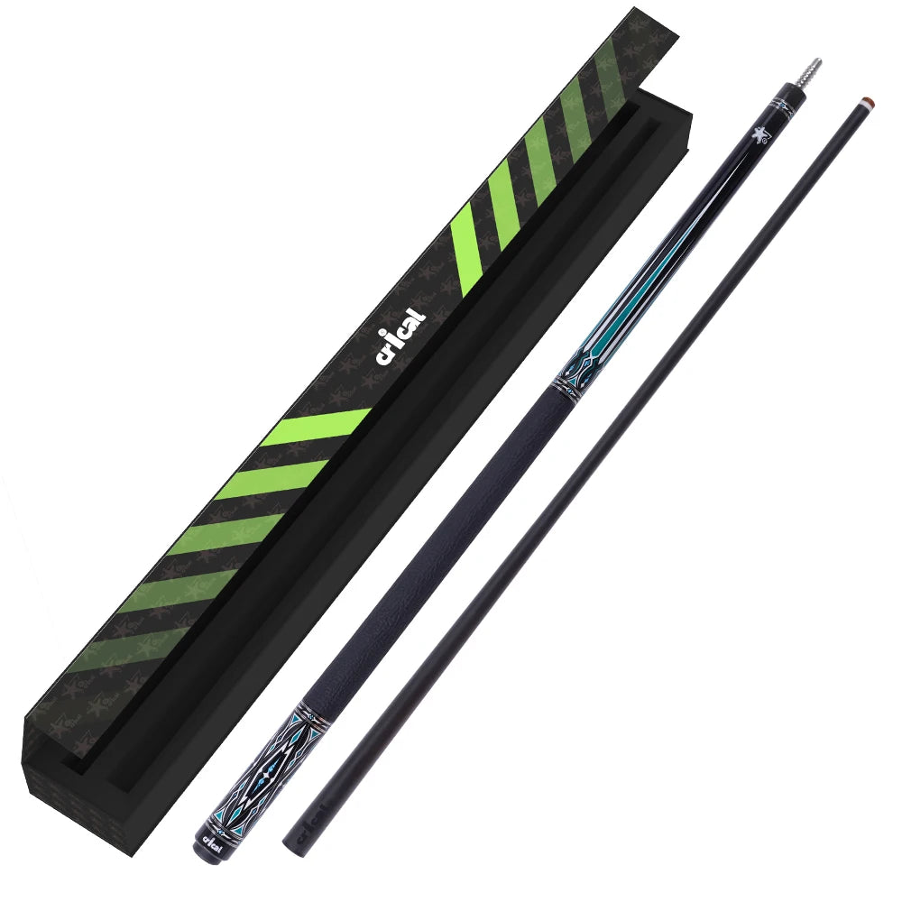 CRICAL Carbon Fiber Pool Cue Stick Professional Pool Sticks Low Deflection Tournament Level Billiard Cues With 12.5mm Tip