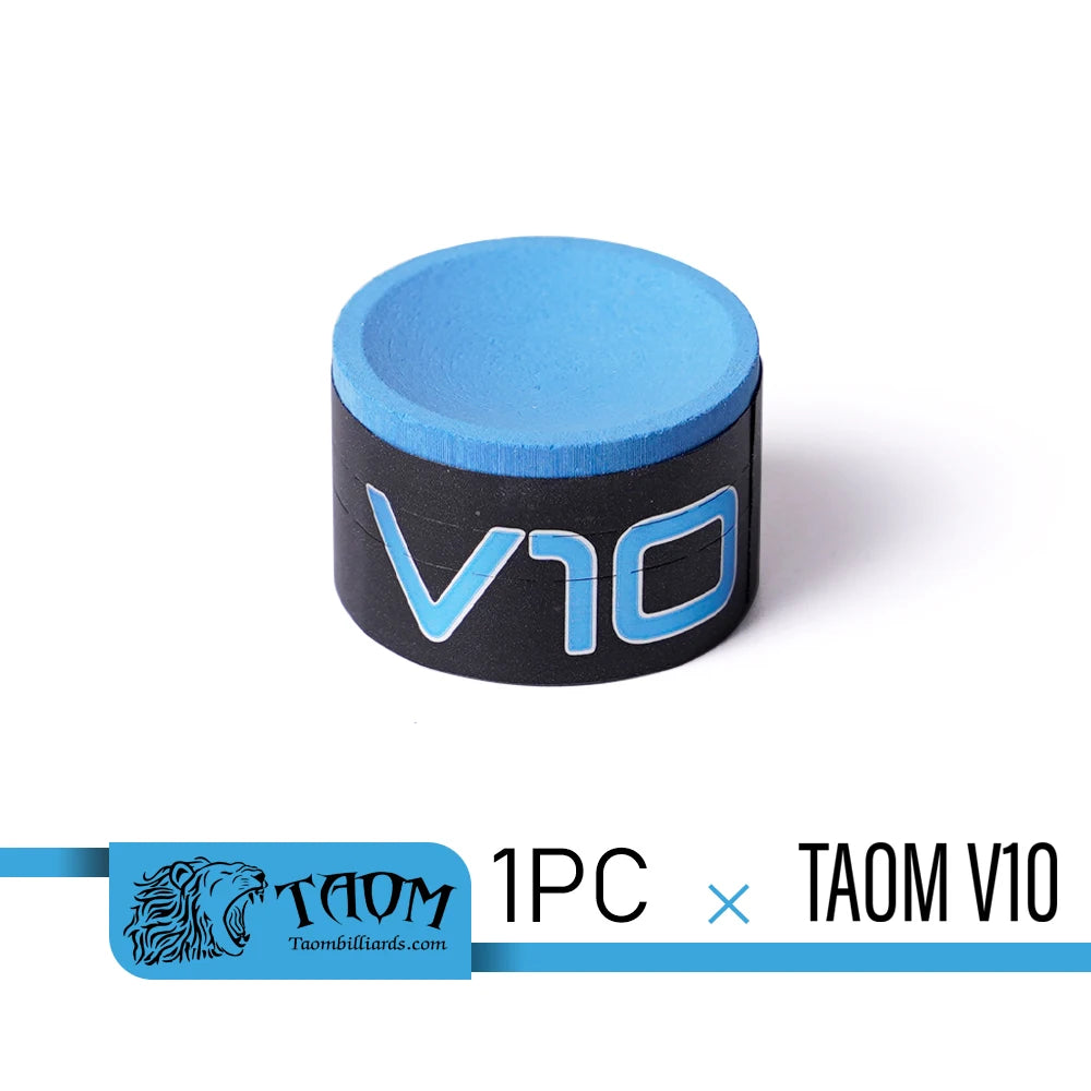 TAOM Chalk V10/Pyro/Soft Billiard Round Chalk Blue/Green/Pink Colors Professional Chalk Snooker Pool Chalk Billiards Accessories