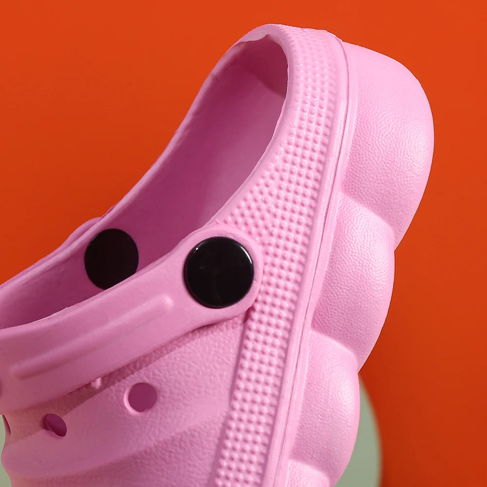 New Child Waterproof Slippers Summer Outdoor Women Slides Soft Sole Garden Shoes Indoor Classic Nursing Clogs Sandals Slide