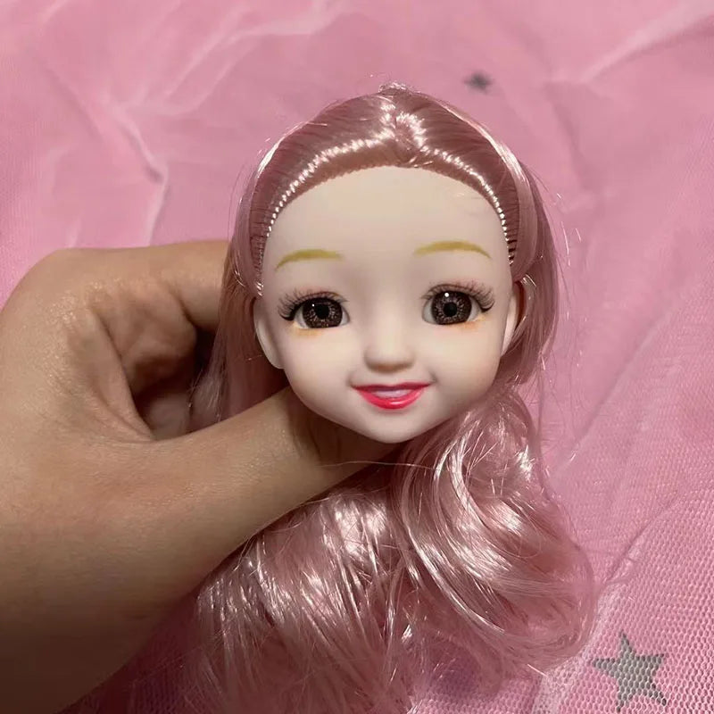 30cm Fashion Girls Princess Doll Barbi Doll 28 Joints Moveable Doll Model Smiley Doll Toy for Girls Gift
