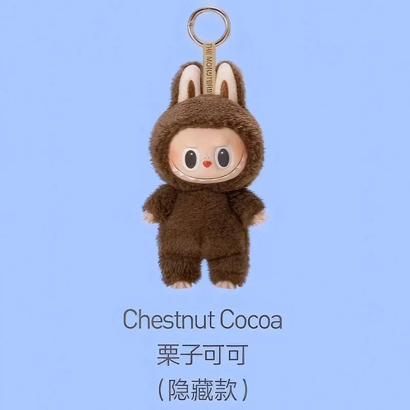 Labubu the Monster Exciting Macaron Series Blind Box Labubu Have a Seat Series Blind Bag Figure Vinyl Plush Doll Mystery Box Toy