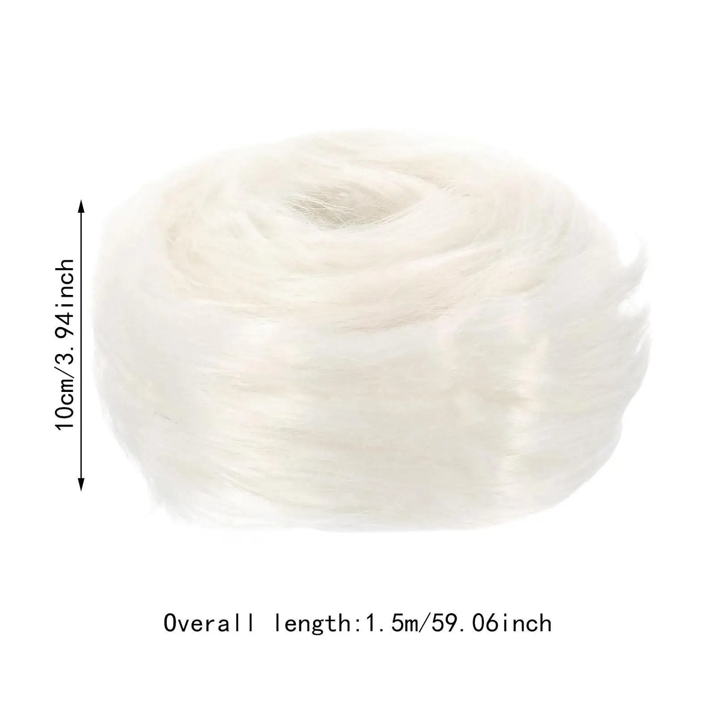 Artificial Fur Fabric Costume for Gnomes Beard Hair Clothing Christmas Tree