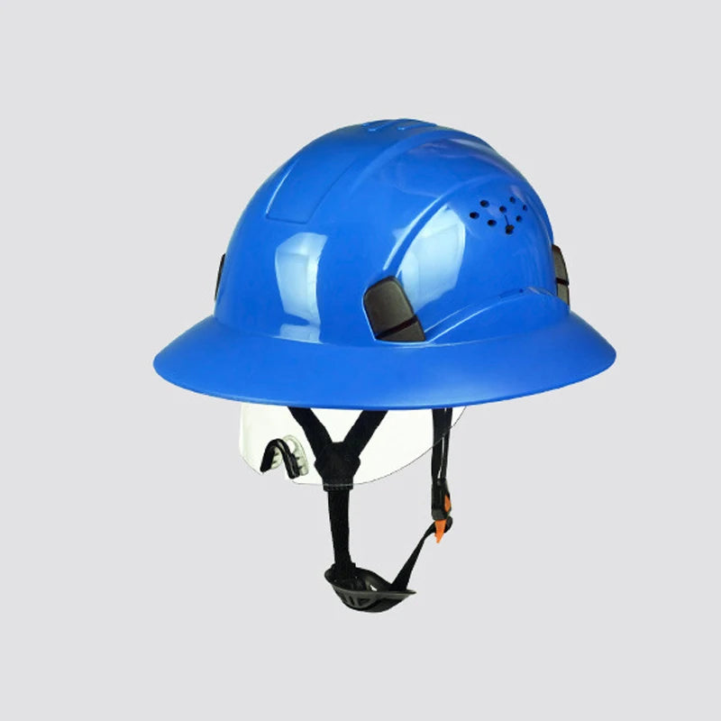 Construction Hard Hat Safety Helmet With Goggles Protective Working Rescue Cap Riding Helmet Rescue Climbing Helmets
