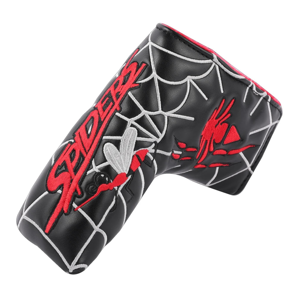 Blade Covers Golf Putter Blade Cover White Golf Putter Cover Headcover Closure for Blade Golf Putter