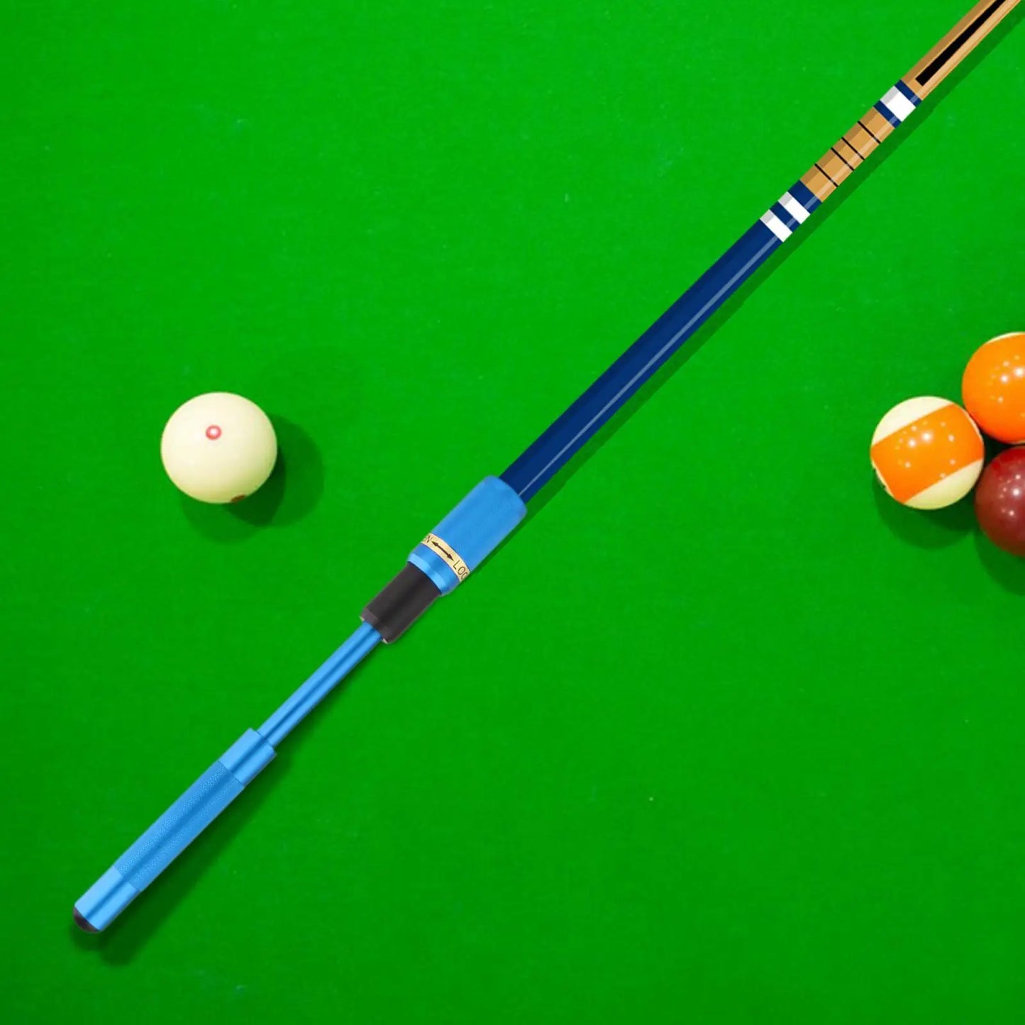 Lightweight Snooker Pool Cue Extender Billiard Snooker Cue Extension Lengthen Tools Aluminum Billiards Accessory for Enthusiast