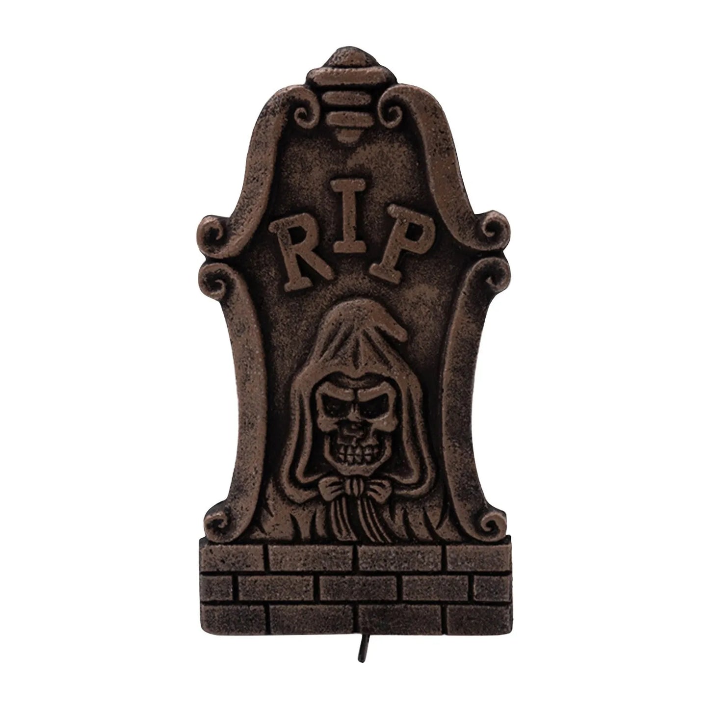 Halloween Foam Tombstone Decoration Haunted House RIP Stone Grisly Props Party Decor Skeleton Tombstone Yard Halloween Decor