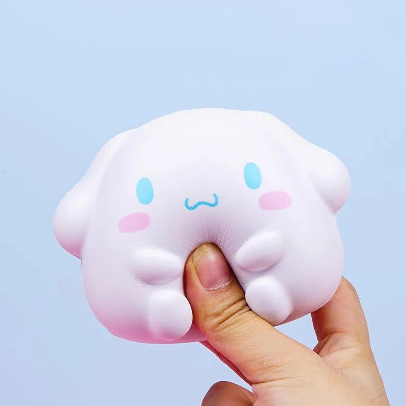 Sanrio Decompression Toys Kawaii Kt Kuromi Spotify Premium Toys Cinnamoroll My Melody Stress Relief Hand Pinch Ball Adult Gift