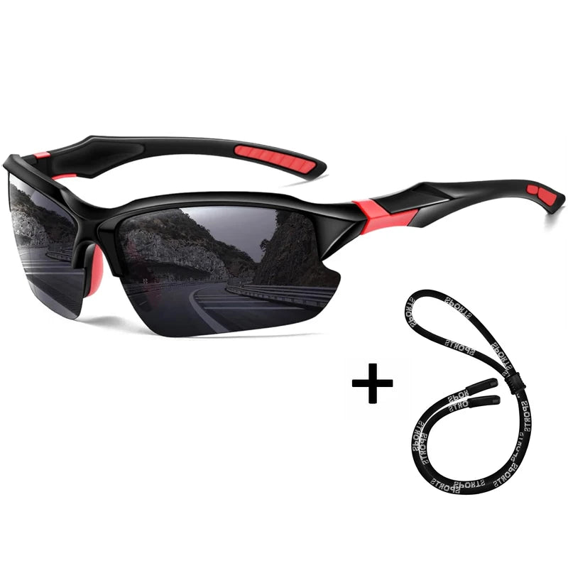 2024 Sports Polarized Sunglasses for Men Cycling Running Fishing UV400 Sun Glasses Lightweight Outdoor Goggles