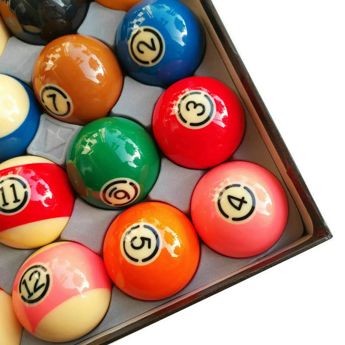 Black Kingkong TV Billiards Pool Ball Standard Size 2-1/4" Single Ball Replacement Standard