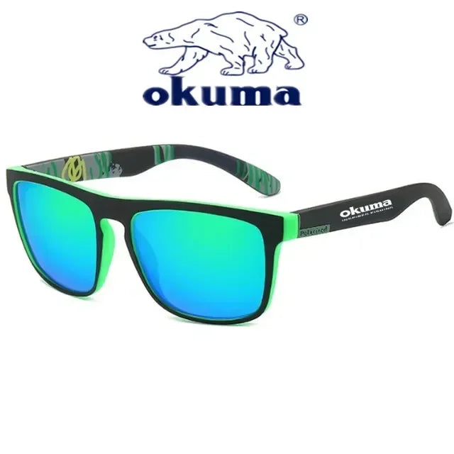 Okuma Polarized Sunglasses UV400 for Men and Women Outdoor Hunting, Fishing, Driving Bicycles, Sunglasses Optional Box