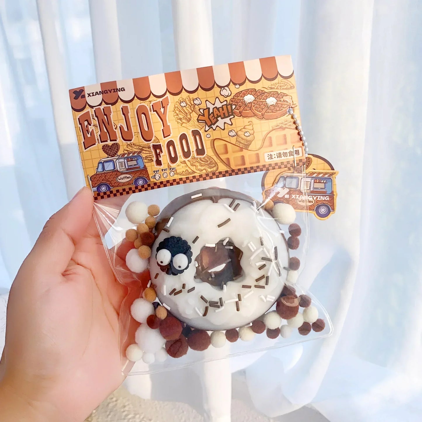 Squishy Food Creative Kids Fidget Toy Simulation Exquisite Waffle Bread Toast Donuts Slow Rising Squeeze Stress Relief Toys