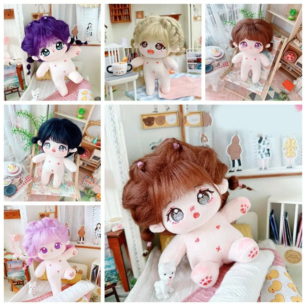 Durable Plush 20cm Cotton Doll Soft Stuffed Can Be Placed in a Shape Plush Doll Cartoon Anime Cute Plush Toy