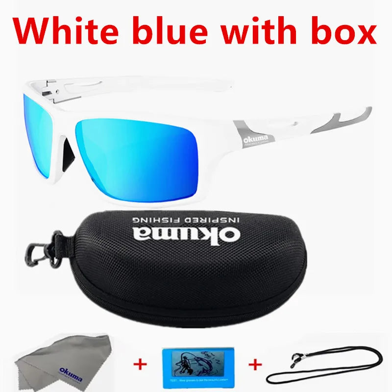 Okuma New Polarized Fishing Sunglasses UV400 Cycling, Driving, Hunting, Outdoor Sports Equipment Available in 5 Colors