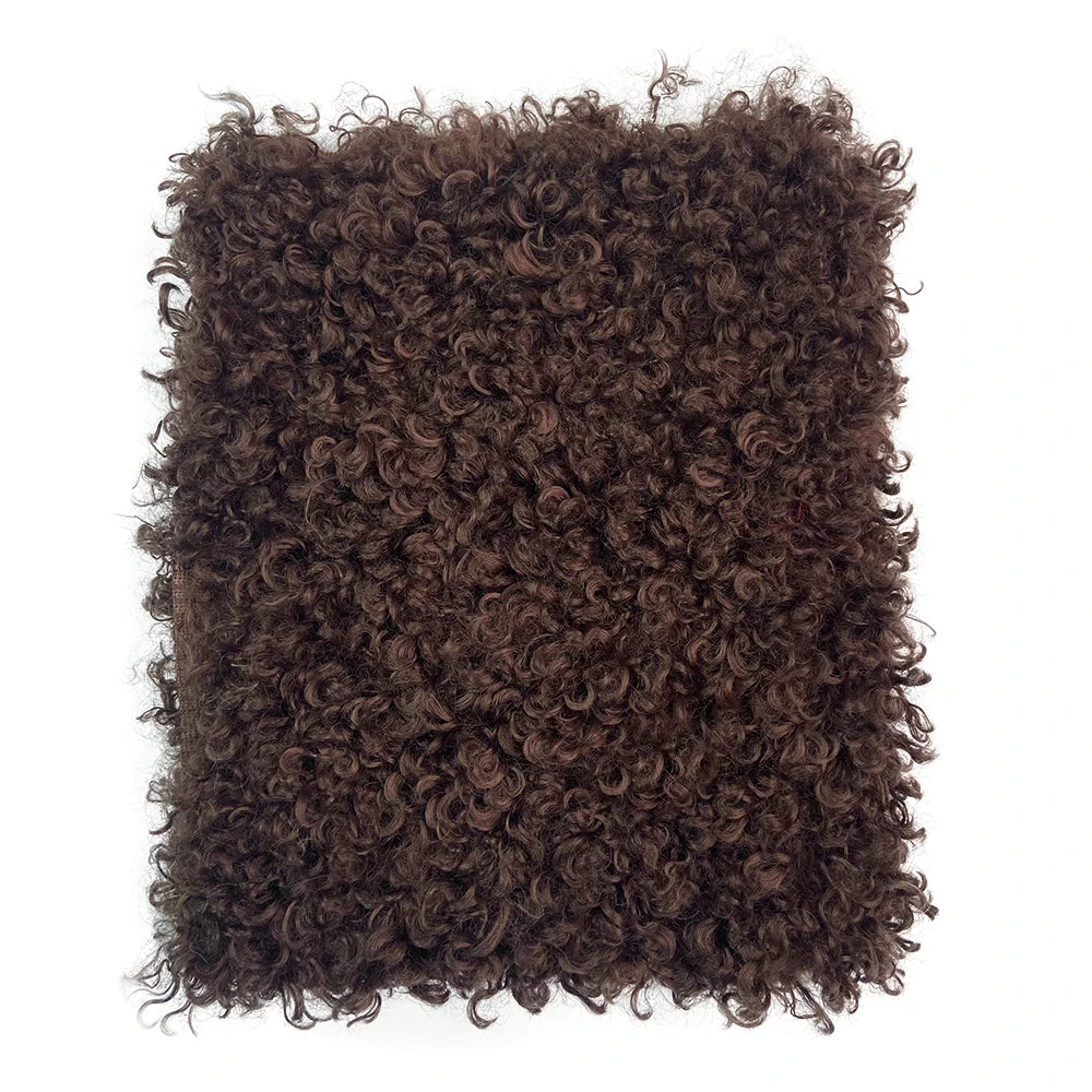 Teddy Fur Plush Fabric Polyester Soft Fabrics by Meters Promotion for DIY Doll Hair Non Elastic Solid Color Single Sided Velvet