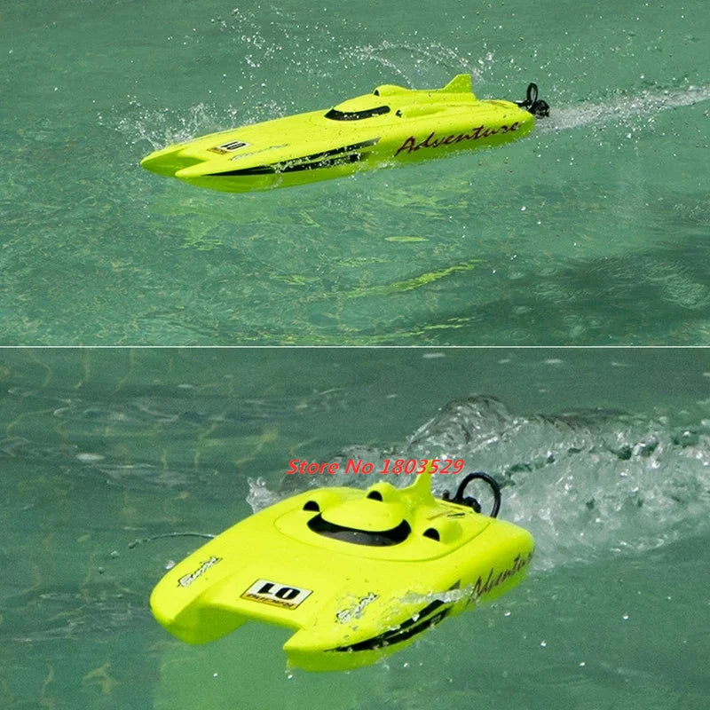 40km/H High Speed 2.4G RC Speedboat 53cm Large Size RC Racing Boat Mulit Function Waterproof RC Boat Summer Water Play Game Gift
