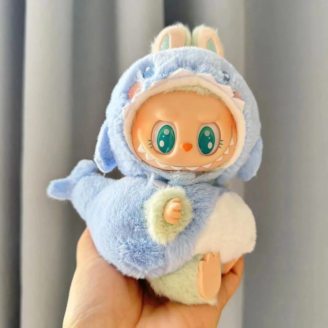 Mini Plush Doll'S Clothes Outfit Accessories for Korea Kpop Exo Labubu V1 V2 Idol Dolls Goose Dinosaur Macaron Clothing Gift