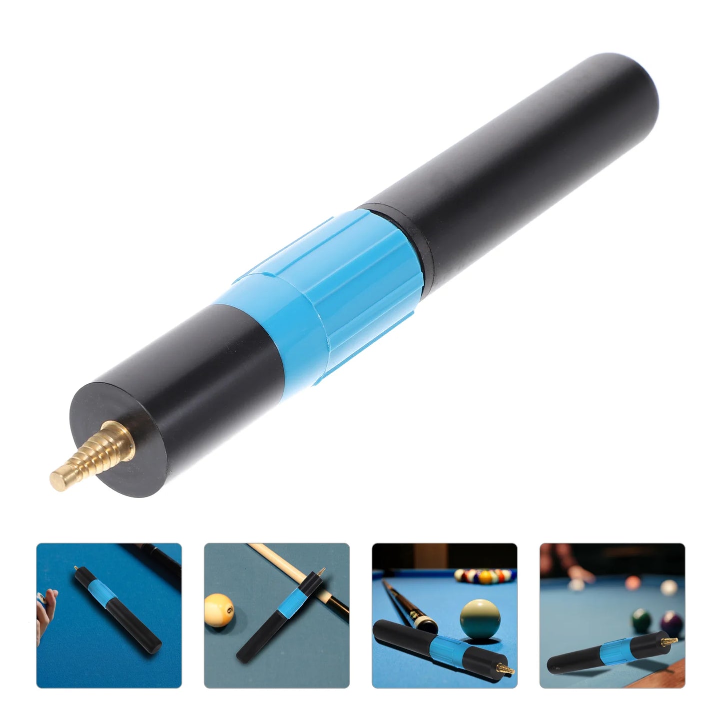 Plastic Alloy Telescopic Cue Extension Billiard Extension Handle Pool Cue Extender Rod Snooker Balls Accessories Entertainment