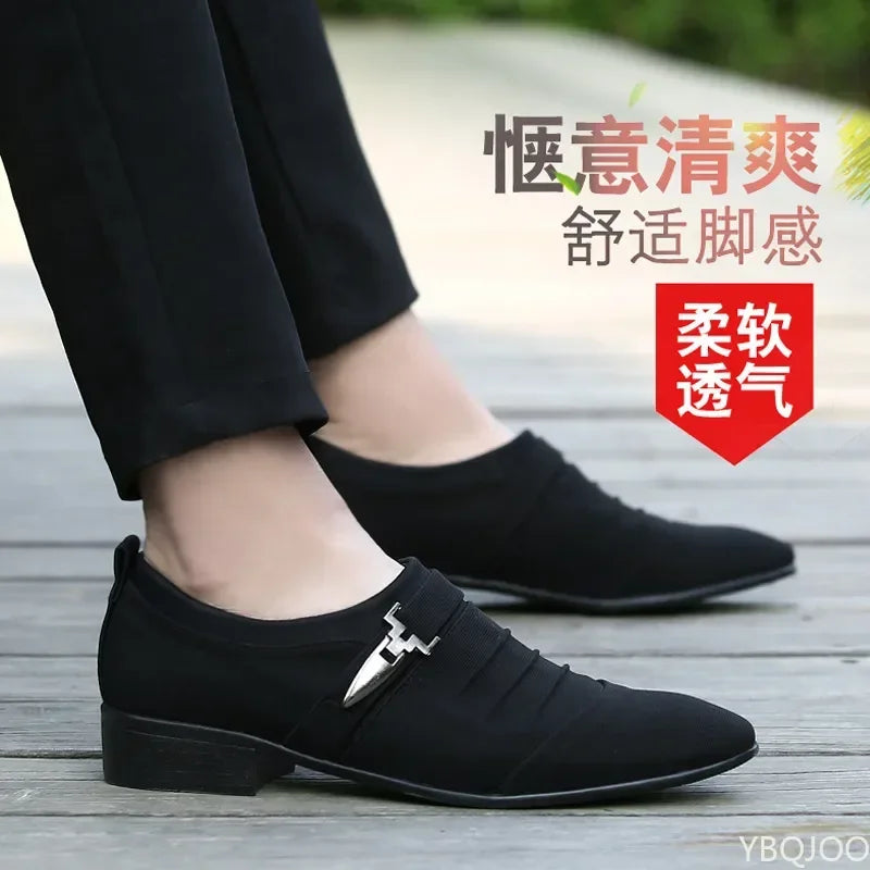 Men Shoes Spring New Fashion All-Match Canvas Shoes Male Large Size Breathable Footwear Casual Business Shoe Zapatos Hombre