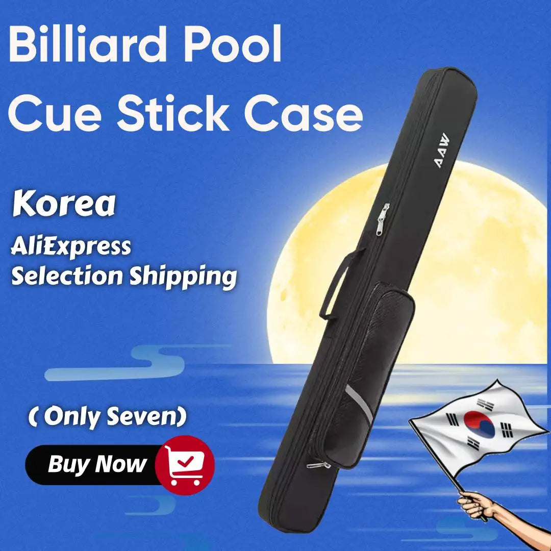 New 2/4Holes Pool Cue Case Billiard Bag With Divider Billiard Pool Cue Stick Carrying Bag Portable Billiard Case Accessories