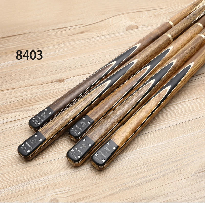 2022 New OMIN Snooker Cue 3/4 Jointed Snooker Cue Stick 9.5mm/10mm Tips With Snooker Cue Case Set 8405/8403
