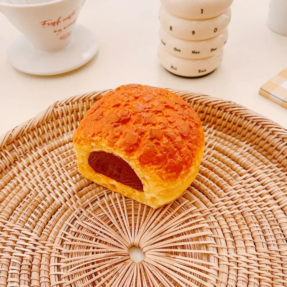 Ins Bread Bread Slow Rebound Toy Donuts Cake Squeeze Dessert Toy Creative Simulation Food Puff Slow Rebound Toy Kids Gift
