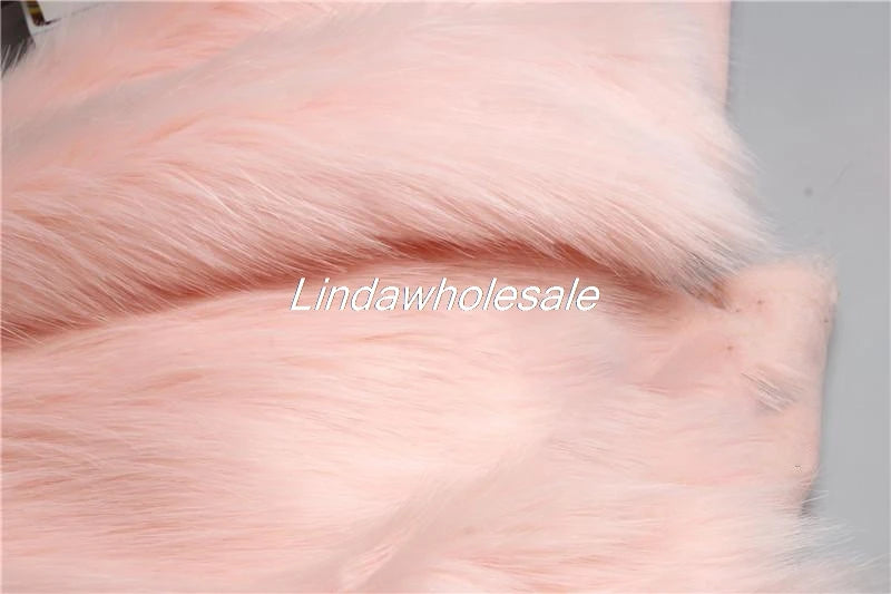 Wholsale Imitation Fox Plush Fur,cloth Counter Carpet Material,faux Fur Fabric,160cm*50cm/Pcs