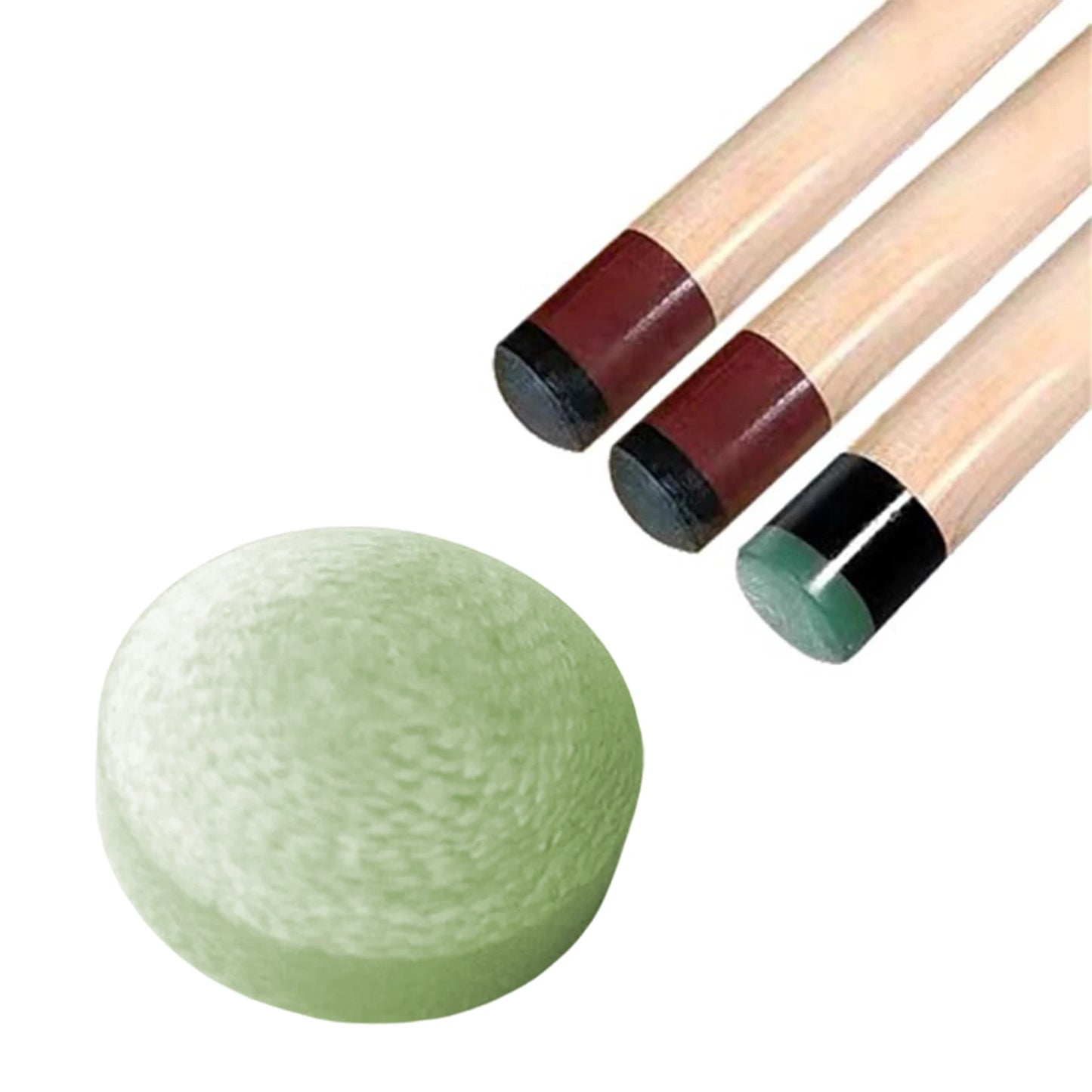 Pool Stick Tip Round Replacement Repair Break/Jump Tip Glue to Repair Hardness for Billiard Snooker Pool Cue Accessory