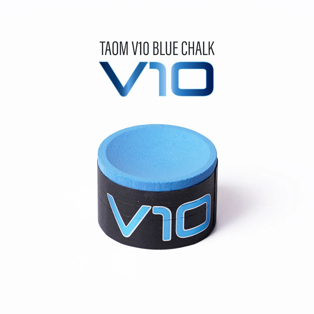TAOM Chalk V10/Pyro/Soft Billiard Round Chalk Blue/Green/Pink Colors Professional Chalk Snooker Pool Chalk Billiards Accessories