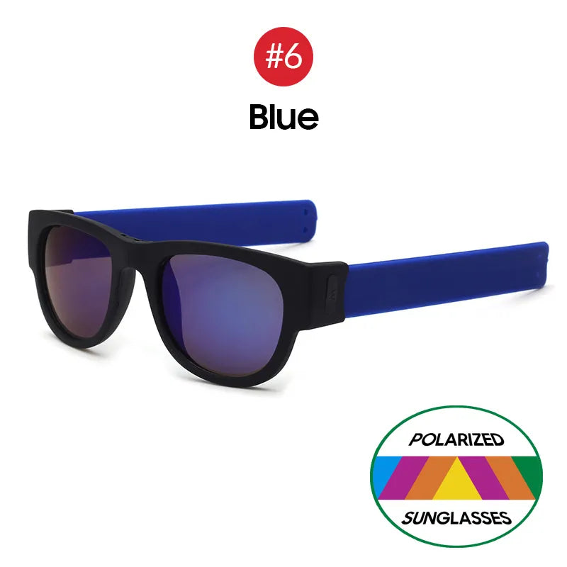 IENJOY Active Sunglasses Foldable Sunglasses Polarized Sunglasses for Men Sports Glasses Driving Cycling Sunglasses Polariod