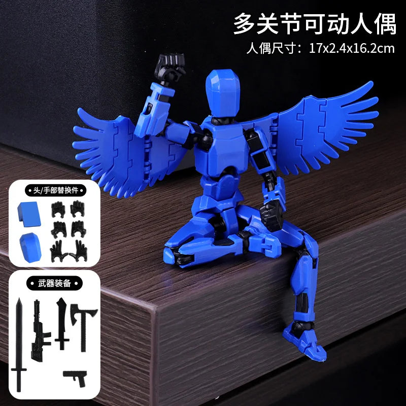 Dummy 13 Lucky Doll 13 Joint Movable 3D Printing Toy Dummy Doll DIY Decompression God