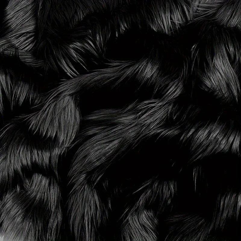 10*10in Artificial Fur Square Fabric Sewing Fabric Beard Hair Toy Doll Handmade DIY Decoration Christmas Halloween Thanksgiving