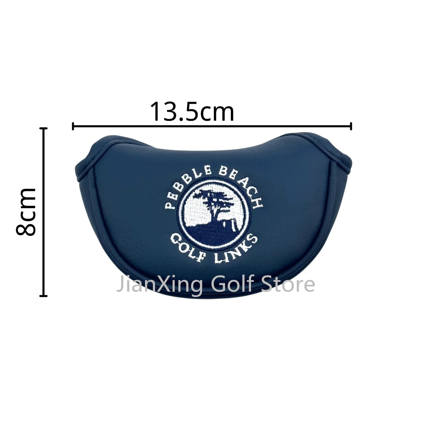 Golf Small Tree Pattern Pu Leather Head Cover Driver Head Covers Fairway Wood Head Covers Hybrid Head Covers Putter Cover