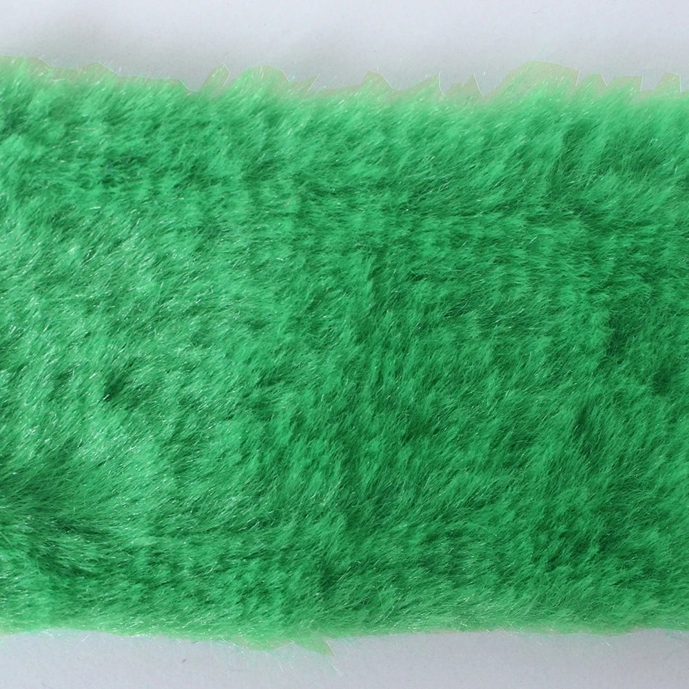 7MM Plush Fabric Fabric Pure Color Solf Atrtificial Rabbit Fur Doll Clothing Pillow DIY Decoration Material