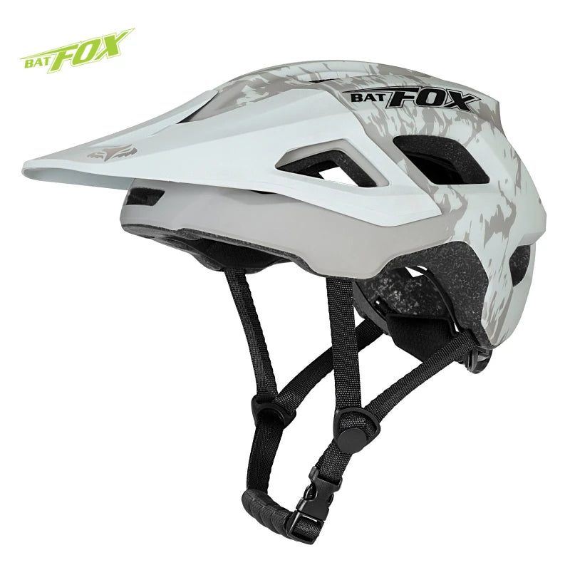 BATFOX Bike Helmet Lightweight Safety Cap Protection Comfort Lining Bicycle MTB Helmets Women Men Riding Cycling Helmet Casao