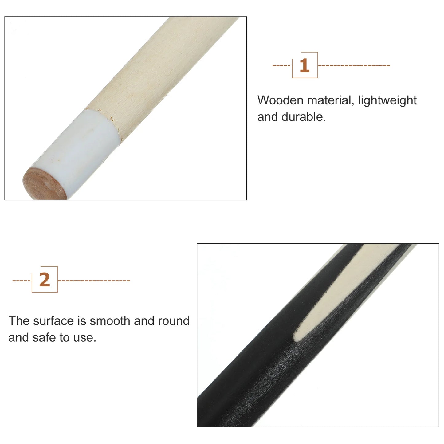 NEW Pool Cue Short Pole Pool Cue Kids Wood Billiard Cue Stick Childs Mini Cue Stick Short Kids Pool Cue 48cm Sticks 2024