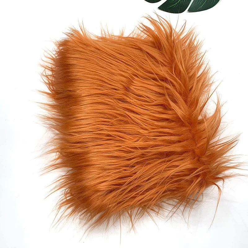Faux Fur Fabric 46 Colors 160x50cm 8cm Soft Long Plush Handmade Doll/Clothing Shaggy Fabric