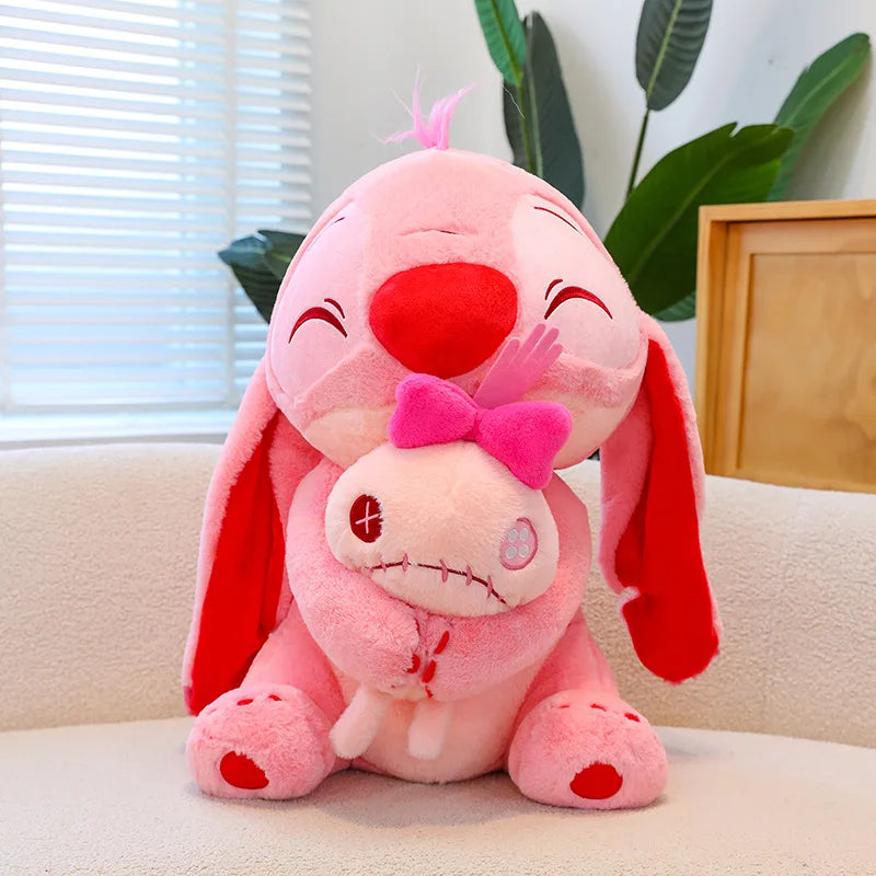25-40cm Disney Plush Doll Stitch Lilo Doll Cute Duck Stitch Plush Stuffed Toy Anime Soft Stuffed Kawaii Children's Birthday Gift