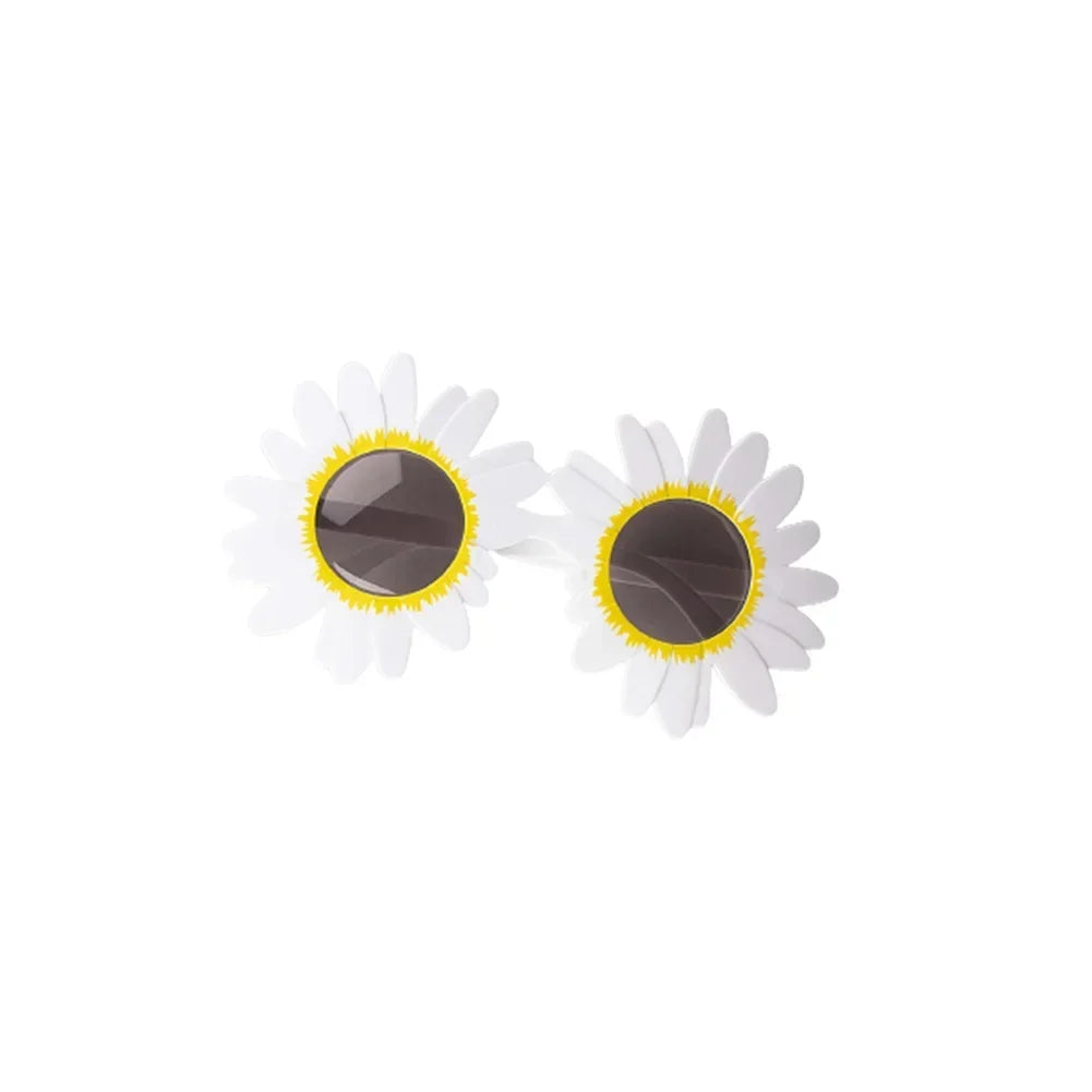 Sun Flower Daisy Sunglasses Funny Glasses Gathering Picnic Photograph Sunglasses Creative Decorative Glasses Fast Drop Shipping